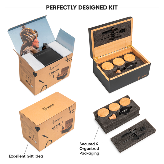 GENESIS storage Box and smoking tool kit - Discreet Smoker