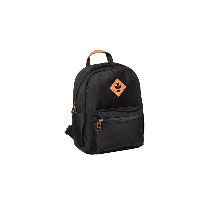 Revelry Shorty - Smell Proof Mini Backpack, Black