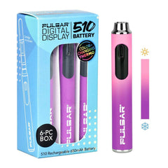 Pulsar Digital Display Thermo Change 510 Battery | 650mAh - Discreet Smoker