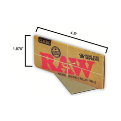 RAW Classic Rolling Papers - Discreet Smoker