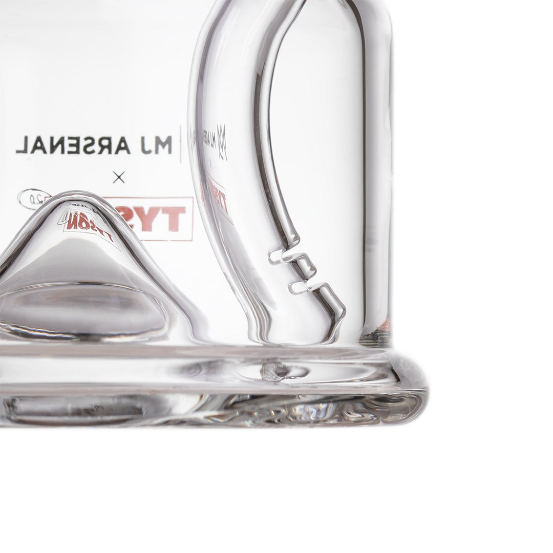 MJ Arsenal x Tyson 2.0 Punch-Out Bubbler - Discreet Smoker