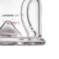 MJ Arsenal x Tyson 2.0 Punch-Out Bubbler - Discreet Smoker