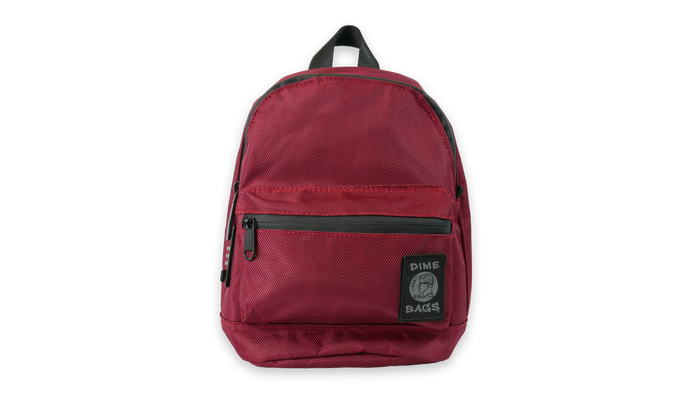 Dime Bags Mini Molly with Lock, Smell-Proof Oxblood