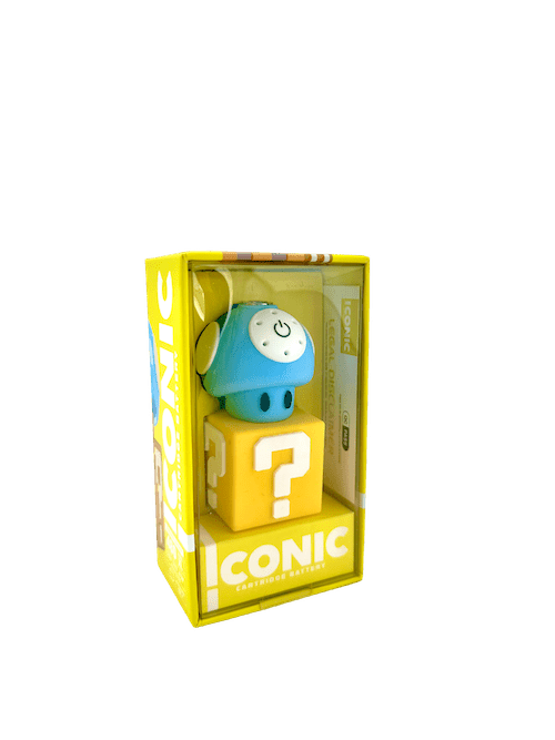 Iconic Mushroom Cartridge Battery - Discreet Smoker
