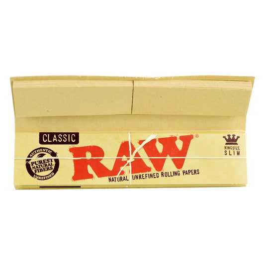 Raw Connoisseur Rolling Papers w/ Tips - Discreet Smoker