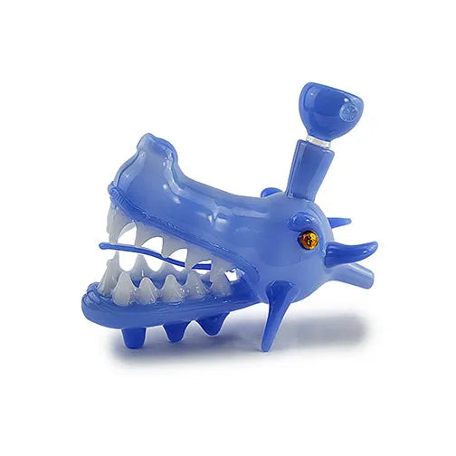 Dragon Head Glass Water Pipe (6") - Discreet Smoker