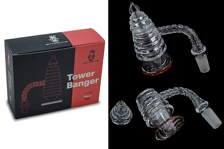 Space King Tower Banger - Handmade - Discreet Smoker