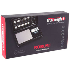 Truweigh Robust Rechargeable Digital Mini Scale | 500g x 0.01g - Discreet Smoker