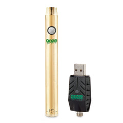 Ooze Slim Twist 510 Thread 320 mAh CBD Vape Pen Battery + USB Charger - Discreet Smoker