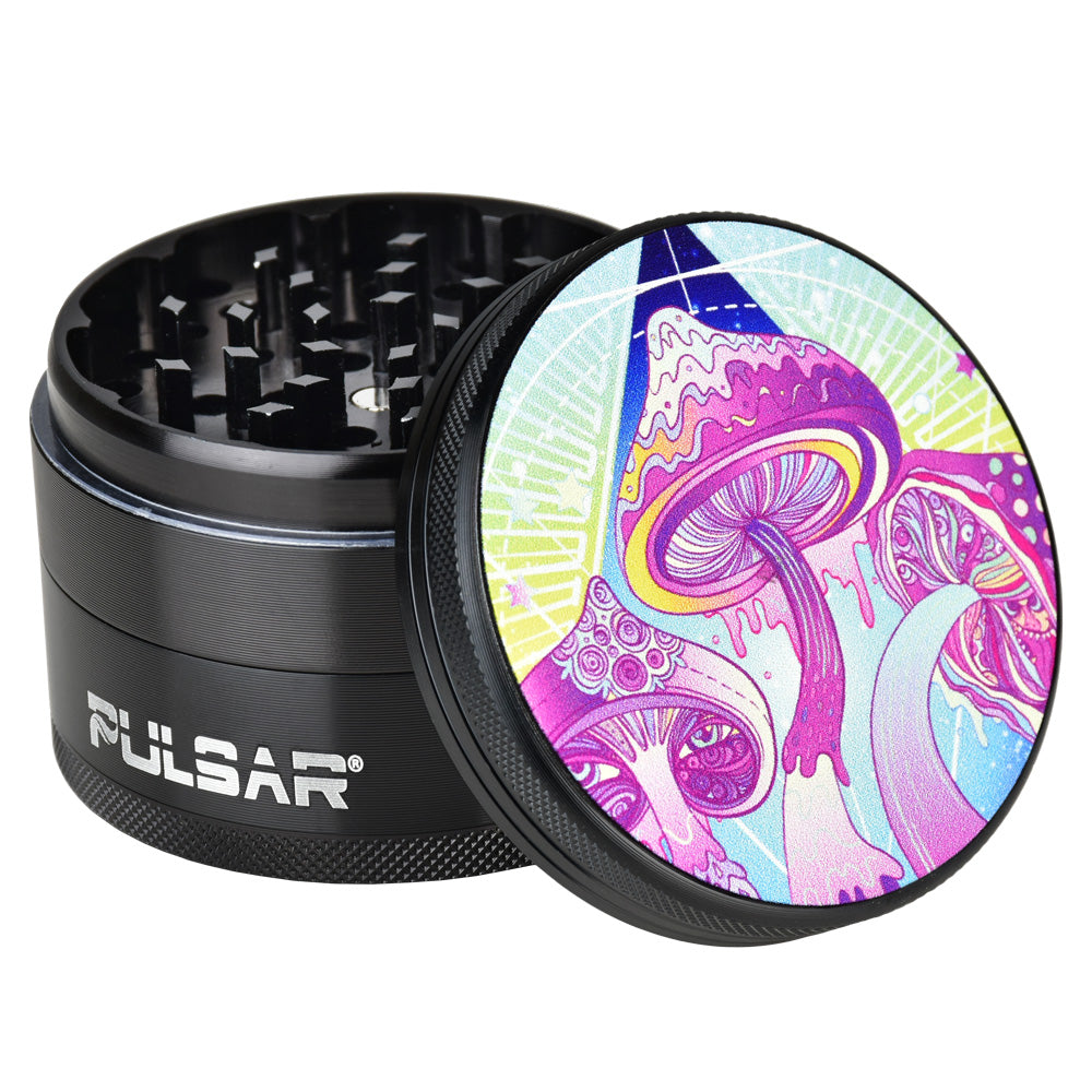 Pulsar Metal Grinder | Melting Shrooms - Discreet Smoker