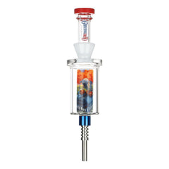 Grateful Dead x Pulsar Inside Print Vapor Vessel & SYF Dab Dish - 9.25" / Boxer - Discreet Smoker