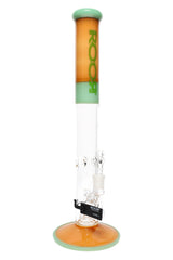 ROOR Tech 18″ Colored Straight Tube with Showerhead Perc – 5 mm Thick - Discreet Smoker