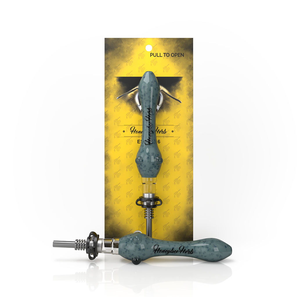 Honeybee Herb Speckled Nectar Collector - Discreet Smoker