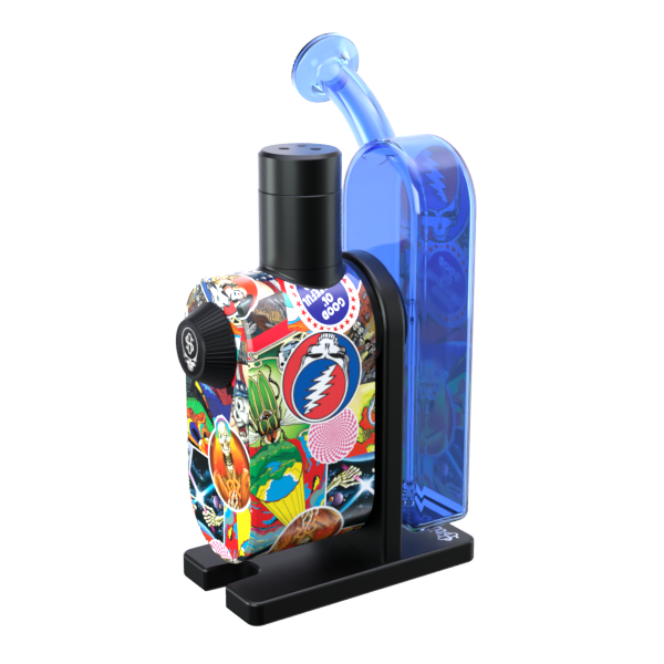 Grateful Dead Modul + Dok Deluxe Travel Set - Legacy Patchwork - Discreet Smoker