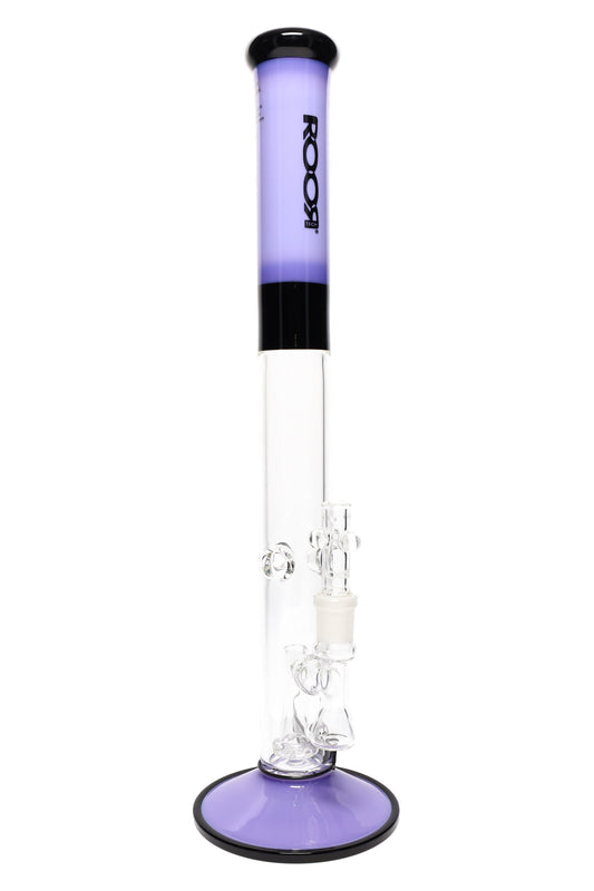 ROOR Tech 18″ Colored Straight Shooter Bong with Showerhead Perc - Discreet Smoker