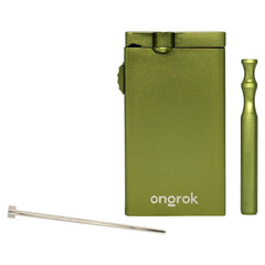 ONGROK Twist Top Aluminum Dugout & One-Hitter | 3.25" - Discreet Smoker