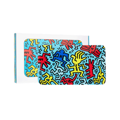 K. Haring Glass Rolling Tray