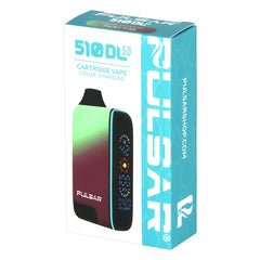 Pulsar 510 DL 5.0 Precision Voltage Control LCD Screen Vape Bar | Thermo Series | 1000mAh - Discreet Smoker
