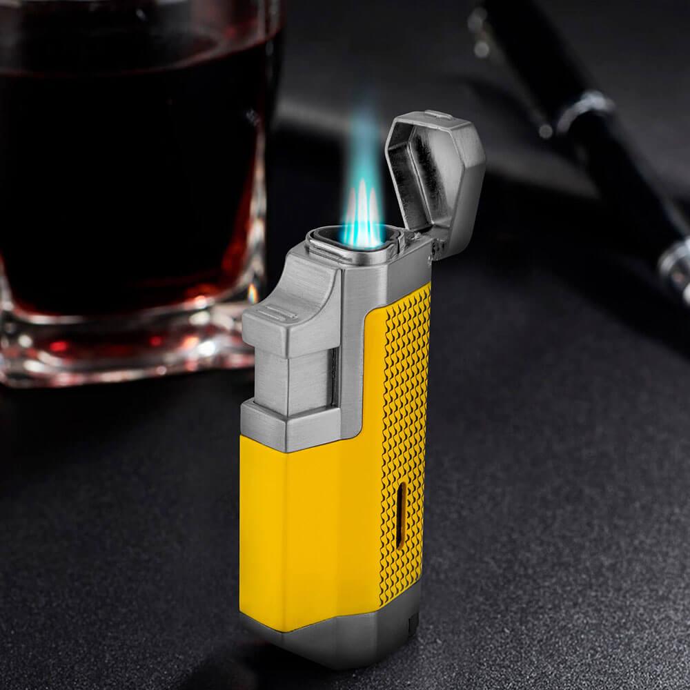 Yellow Jet Torch Lighter - Discreet Smoker