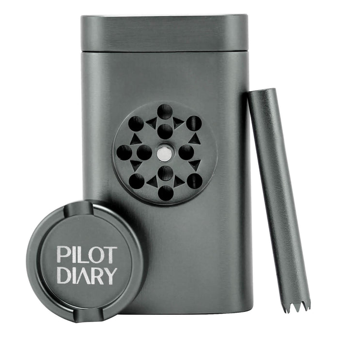 One Hitter Dugout With Grinder, GRAY