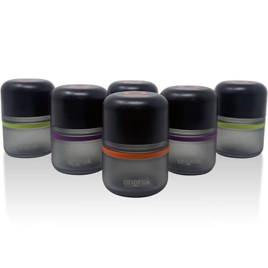 Ongrok 80ml Child Resistant Jar | 6 Pack - Discreet Smoker