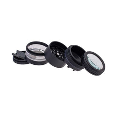 GRINDER WITH MAGNIFYING LID - Discreet Smoker