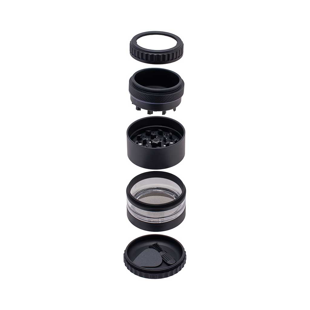 GRINDER WITH MAGNIFYING LID - Discreet Smoker