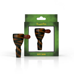WIG WAG STRIPPED BONG BOWL PIECES - Discreet Smoker