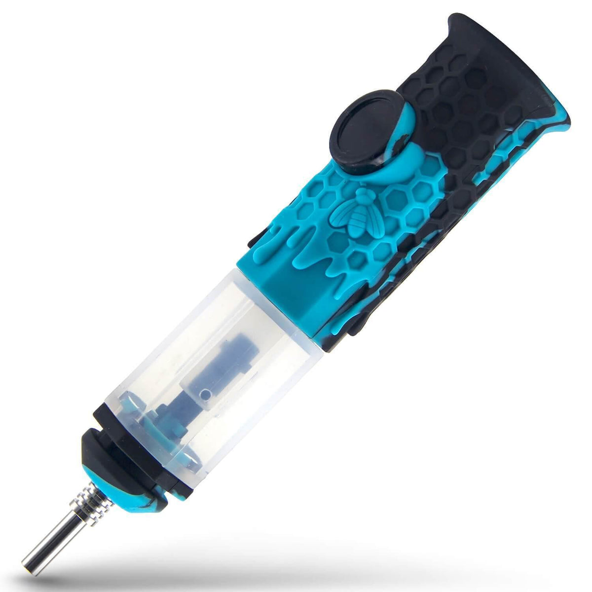 Silicone Honeycomb Honey Straw 7" - Discreet Smoker