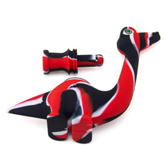 Dinosaur Silicone Pipe - Discreet Smoker