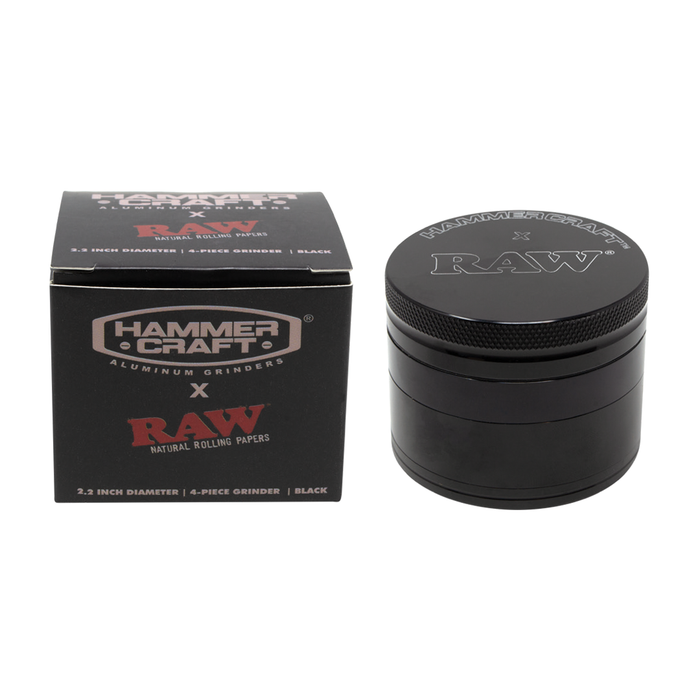 Hammercraft x RAW 2.2" Grinder, Black