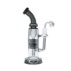 BLOWN Glass Goods BETA  Rig w/ Plate Percs - Discreet Smoker