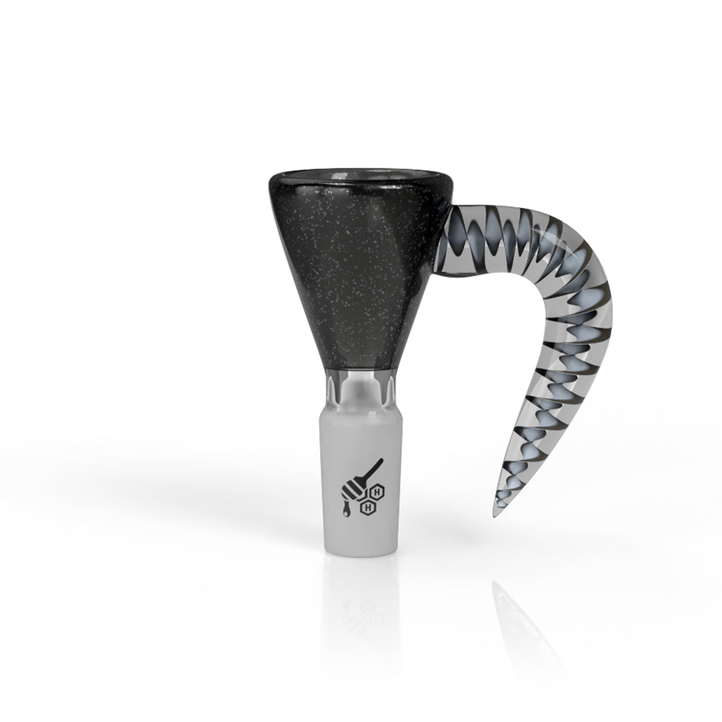 DICHRO GALAXY MARTINI WITH HORN PULL SLIDE - Discreet Smoker