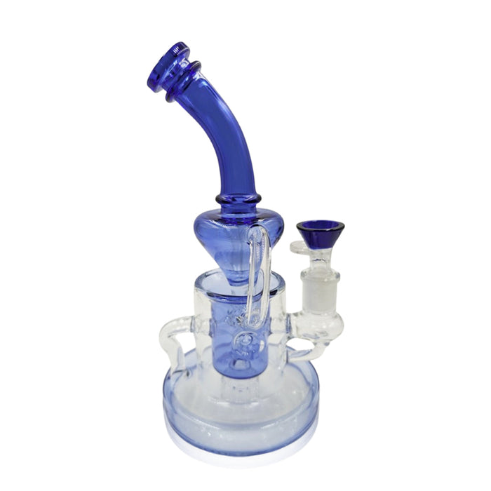 SLIT TUBE DIFFUSION SHOWERHEAD PERC RIG, Blue