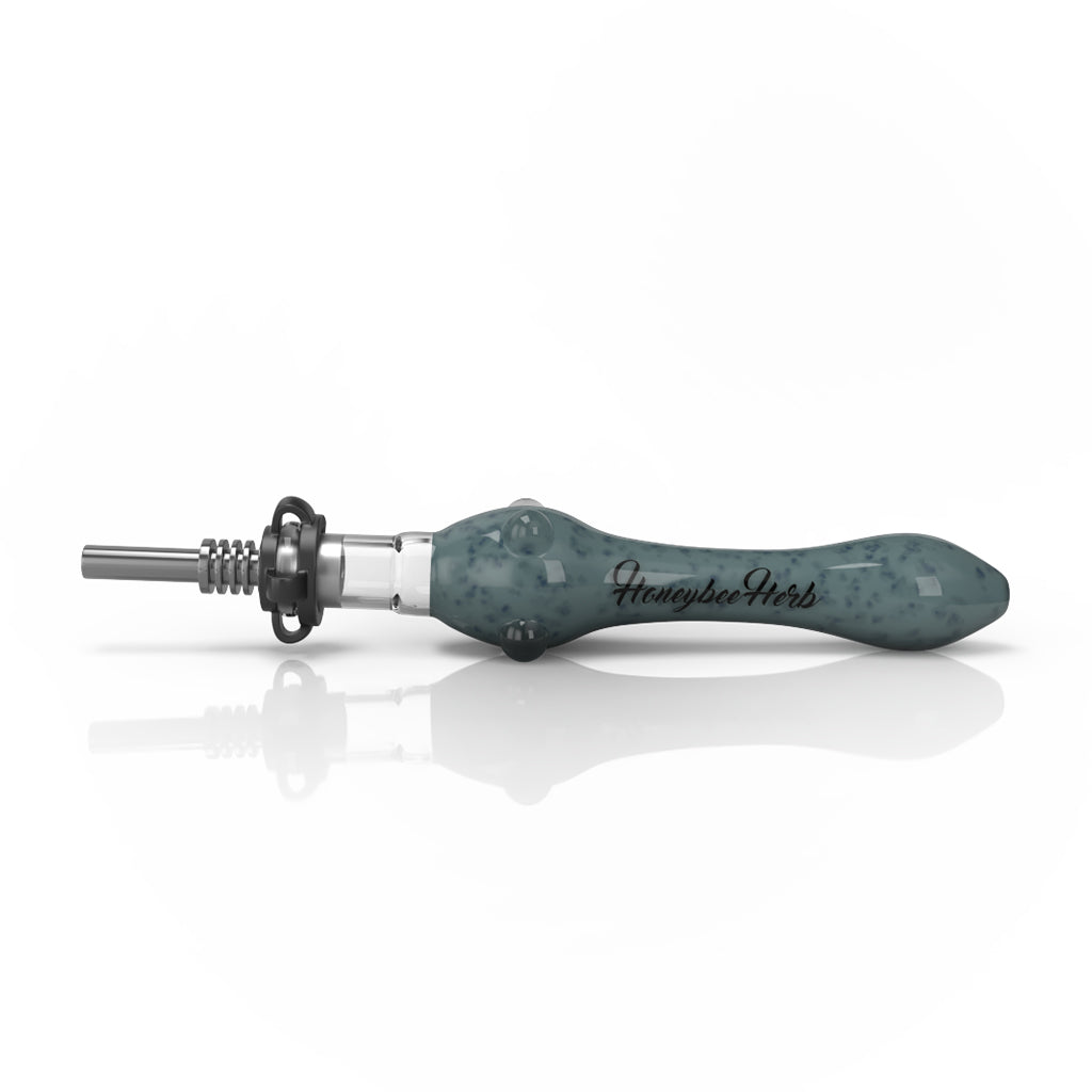SPECKLED GLASS NECTAR COLLECTOR - Discreet Smoker