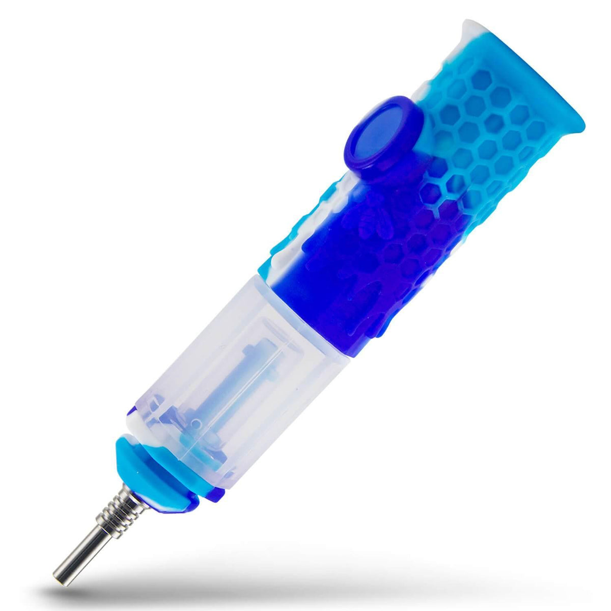 Silicone Honeycomb Honey Straw 7" - Discreet Smoker