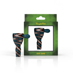 WIG WAG STRIPPED BONG BOWL PIECES - Discreet Smoker
