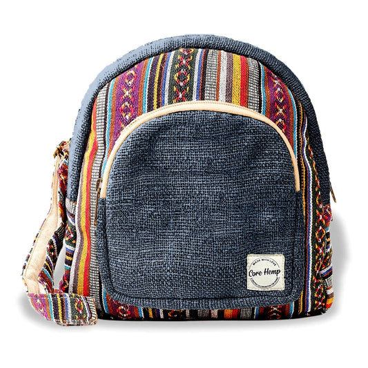 Core Hemp Mini Backpack - Himal Boho - Discreet Smoker
