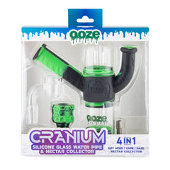Ooze Cranium Silicone 4-in-1 Hybrid Water Pipe - Discreet Smoker