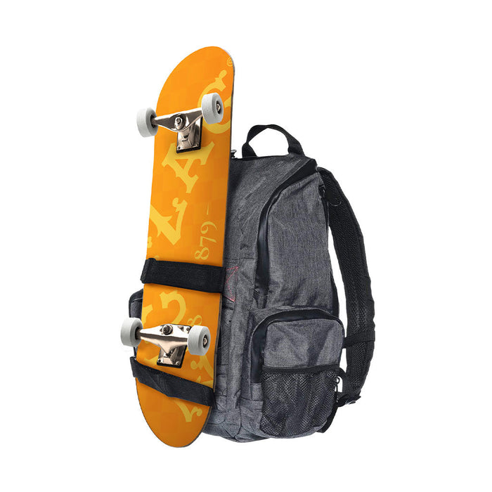 BRIGHTBAY "DL SKATER" SMELL PROOF CARBON TRANSPORT BACKPACK, Dark Charcoal