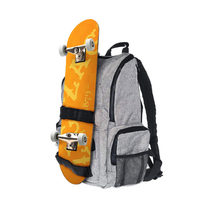 BRIGHTBAY "DL SKATER" SMELL PROOF CARBON TRANSPORT BACKPACK, Gray