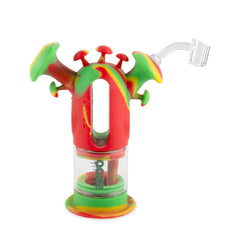 Ooze Trip Pipe Silicone Bubbler - Discreet Smoker