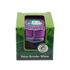 Green Monkey Grinder - Patas 2pc - 50mm - Discreet Smoker