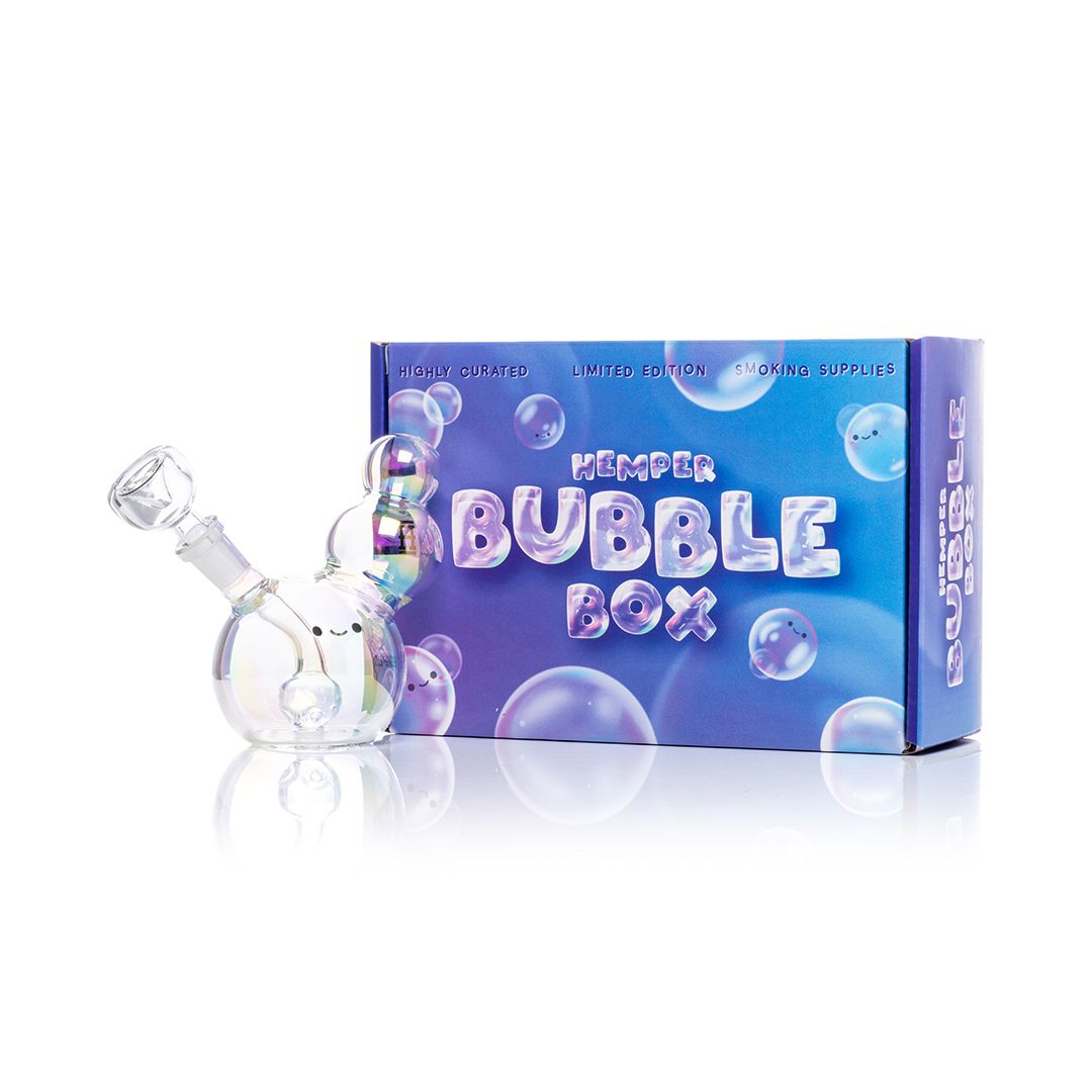 HEMPER- Bubble Bong 4.5" - Discreet Smoker