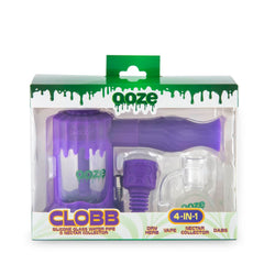 Ooze Clobb Silicone Water Pipe and Dab Straw - Discreet Smoker