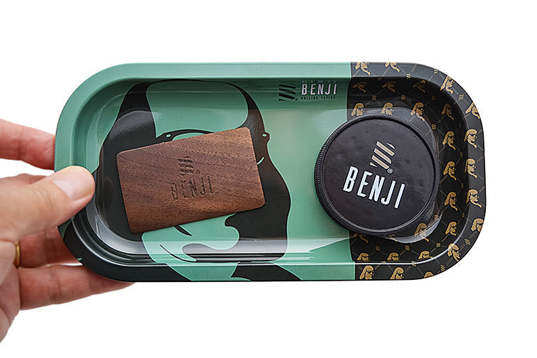 Benji 3D Holographic Slim Tray Kit (3 Designs) - Discreet Smoker