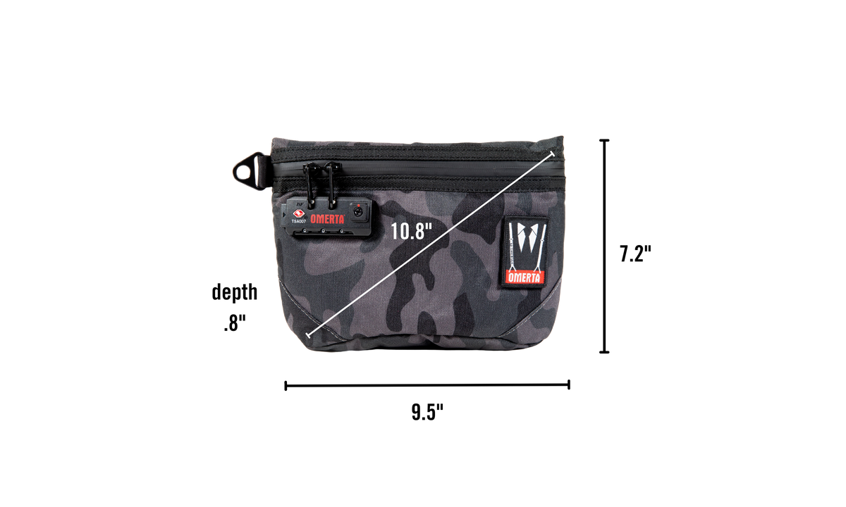 Dime Bags Collector with Lock - Discreet Smoker