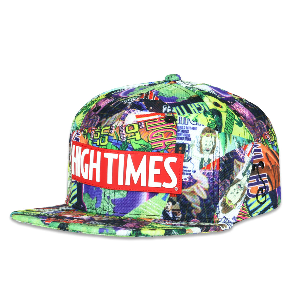 Grassroots High Times Covers Snapback Hat - Discreet Smoker