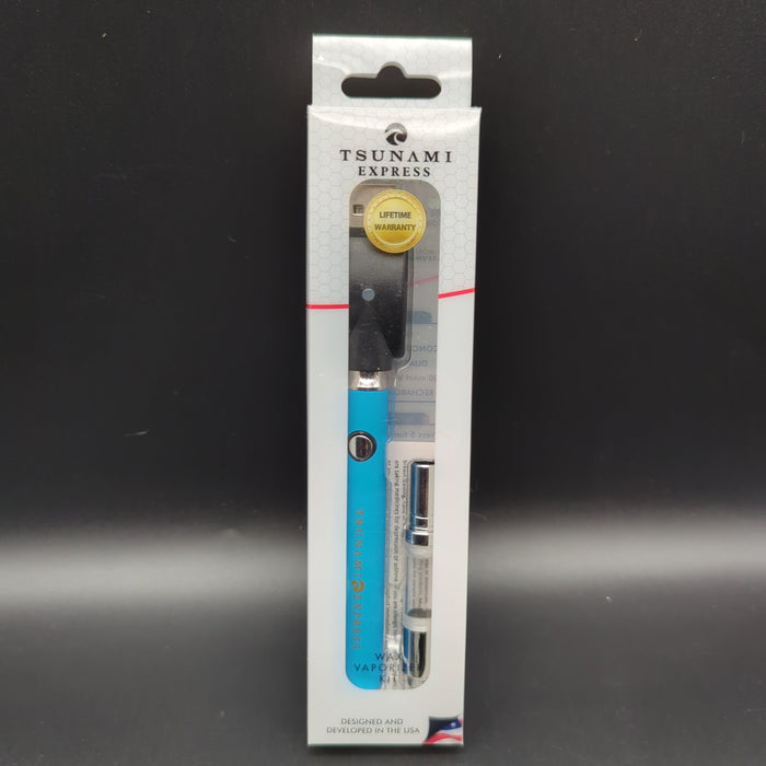 Tsunami 350 mAH Battery + Wax Vaporizer, Blue