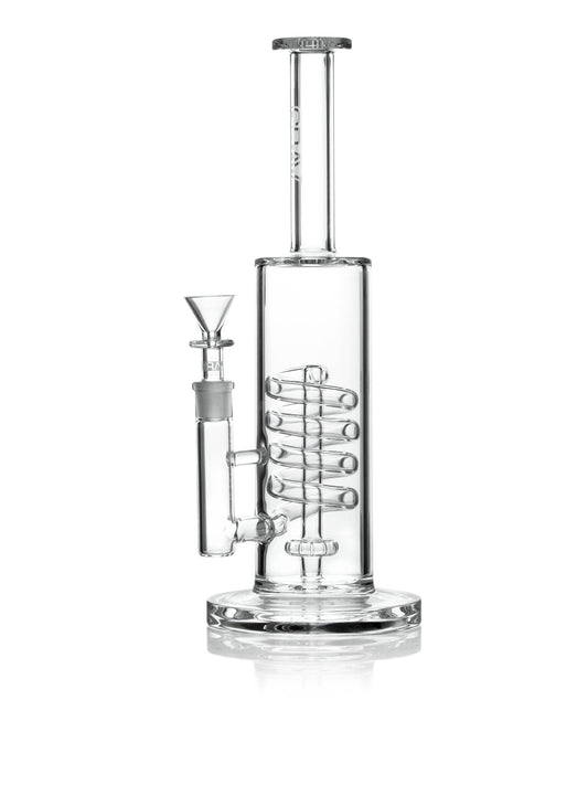 GRAV® Clear Coil Showerhead Water Pipe - Discreet Smoker